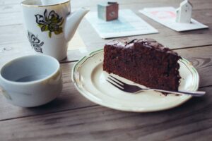 עוגת שוקולד עם קפה אספרסו 